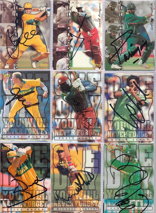 Futera 1996 Decider Base (90) + Specials