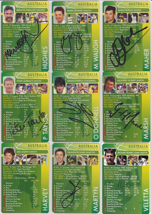 Wickets 2004 Card Game (50)